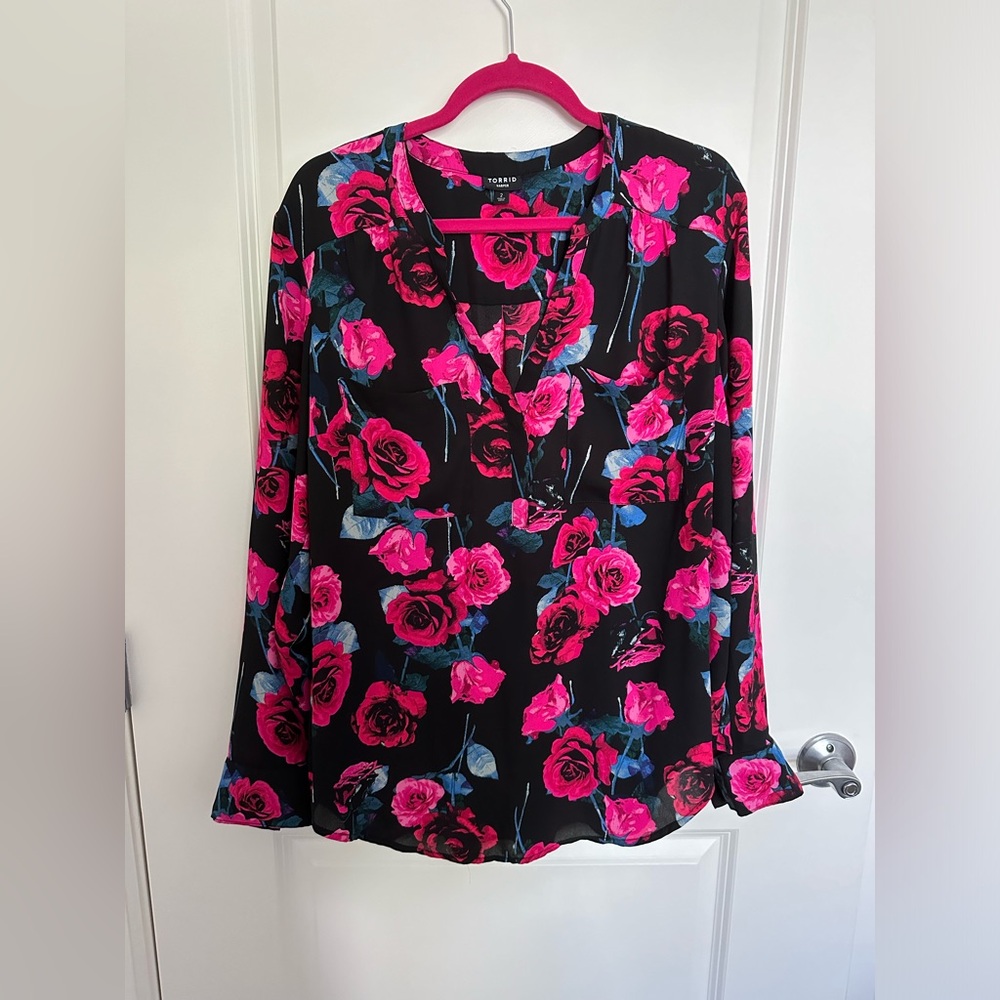 Torrid Harper blouse - Size 2x